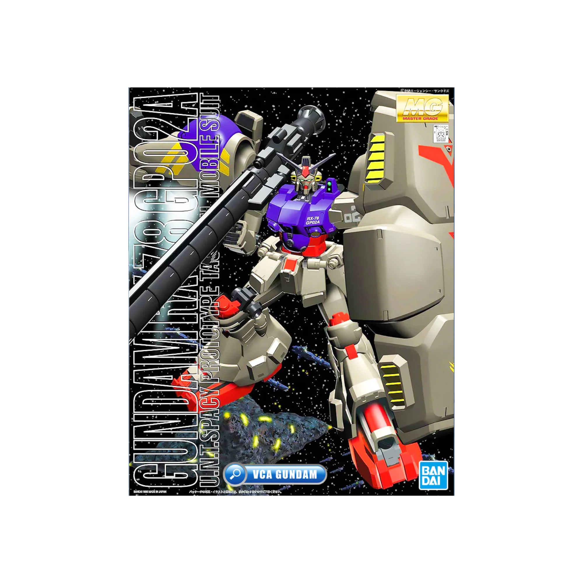 Gunpla MG 1/100 Gundam AM RX-78 GP02A