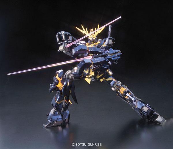 MG 1/100 RX-0 Unicorn Gundam 02 Banshee (Titanium Finish Ver.) - Image 3