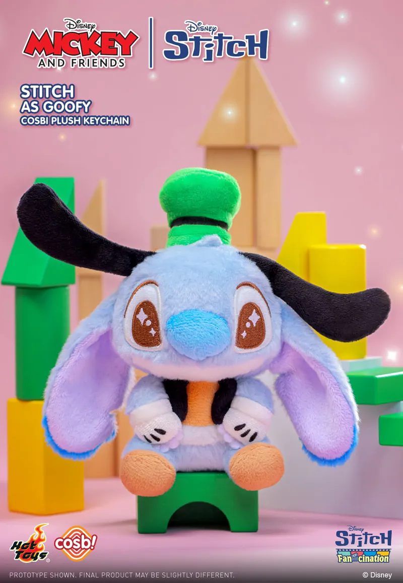 Mickey and Friends Stitch Cosbi Plush Keychain Collection - Image 7