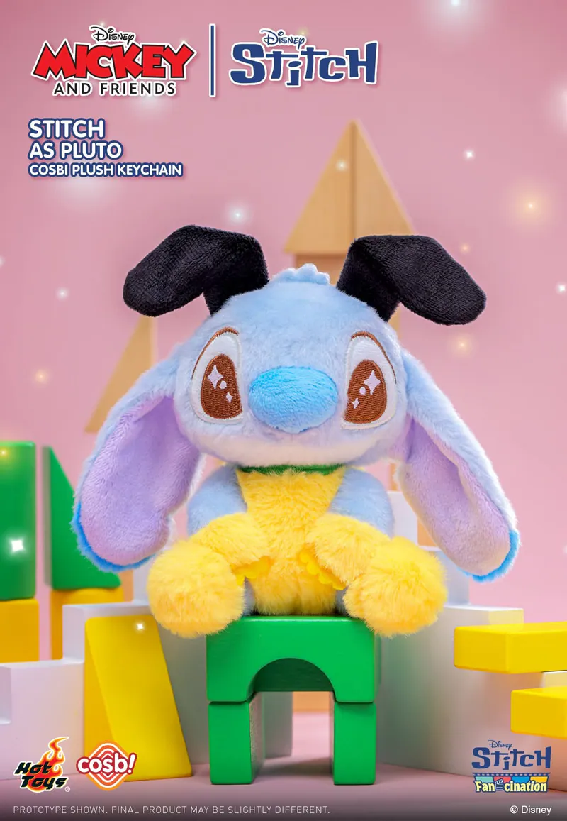 Mickey and Friends Stitch Cosbi Plush Keychain Collection - Image 8