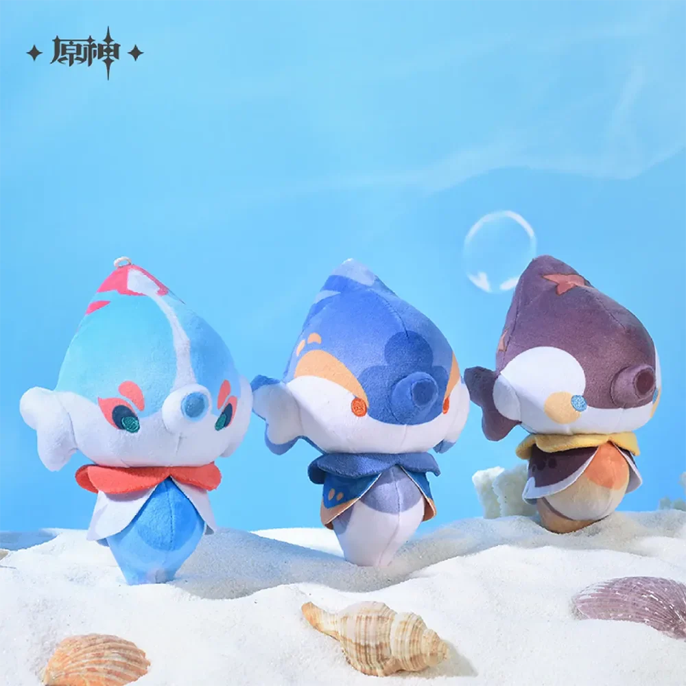 miHoYo Genshin Impact Bubbly Seahorse Keychain Plushie - Image 3