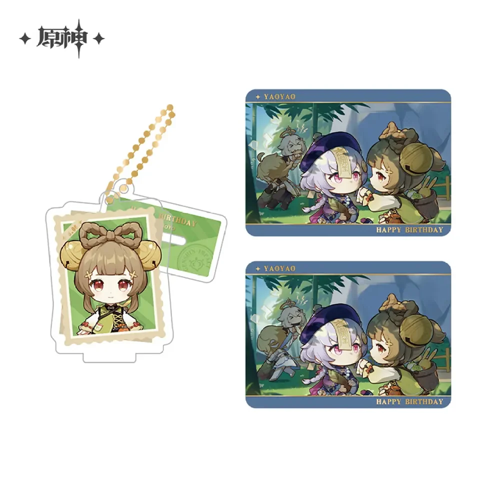 miHoYo Genshin Impact Capturing the Good Times Acrylic Stand & Card Set - Image 4