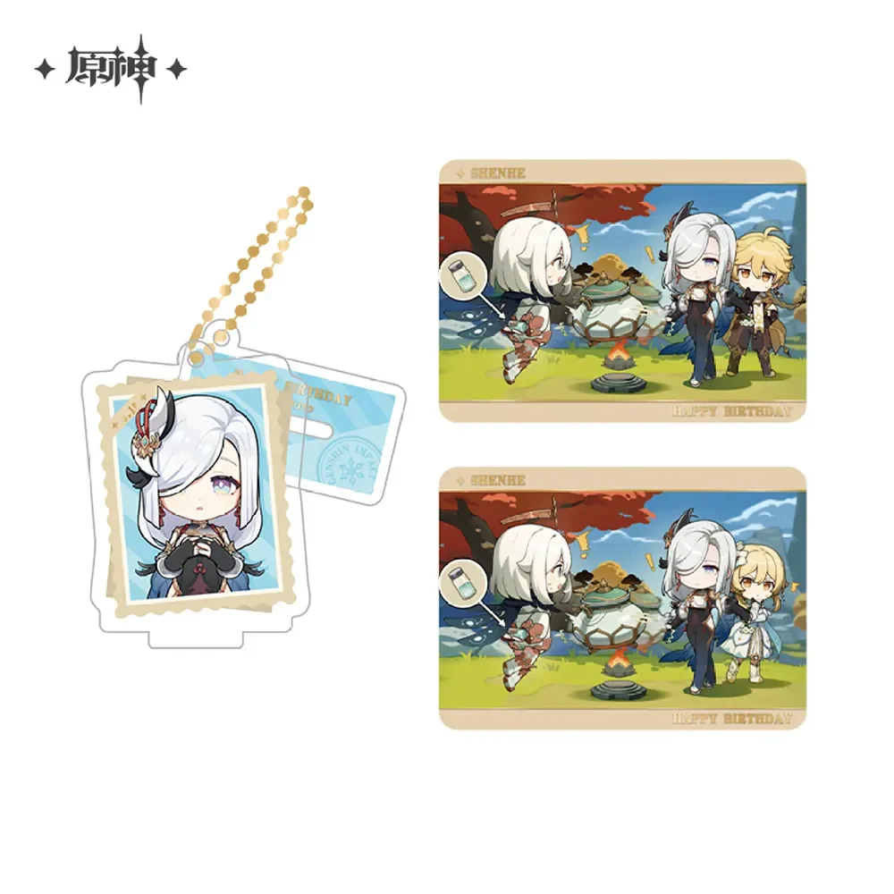miHoYo Genshin Impact Capturing the Good Times Acrylic Stand & Card Set - Image 5