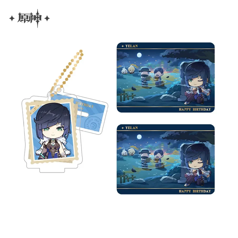 miHoYo Genshin Impact Capturing the Good Times Acrylic Stand & Card Set - Image 8