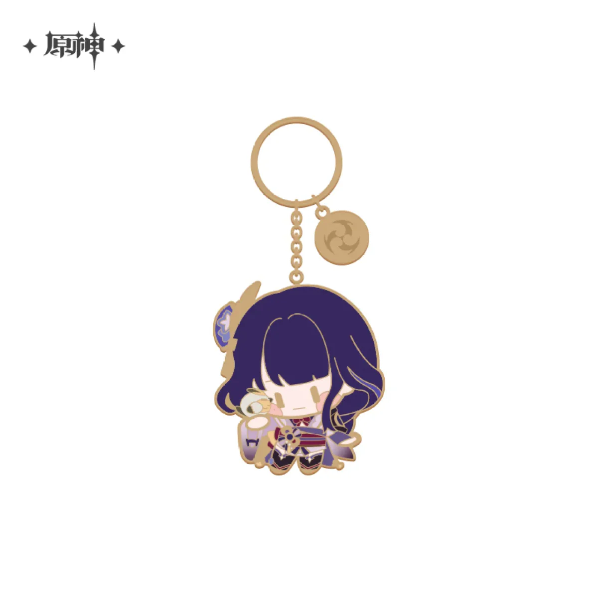 miHoYo Genshin Impact Chibi Characters Metalic Keychain - Image 2