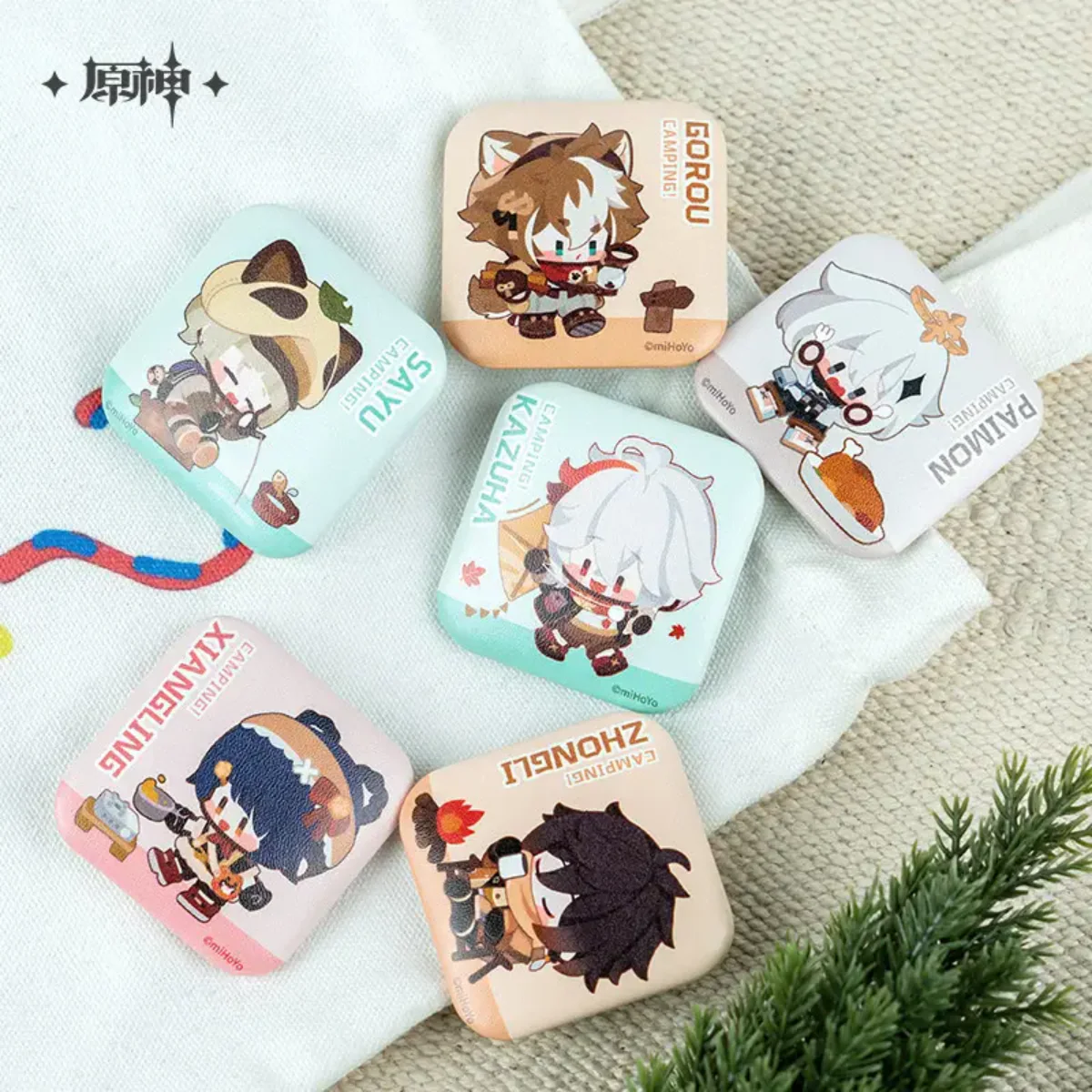 miHoYo Genshin Impact Go Camping! Badge Series - Image 2