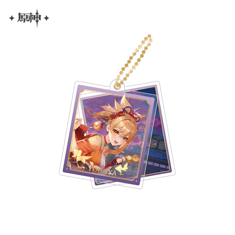 miHoYo Genshin Impact Slide Acrylic Keychain Series - Image 10
