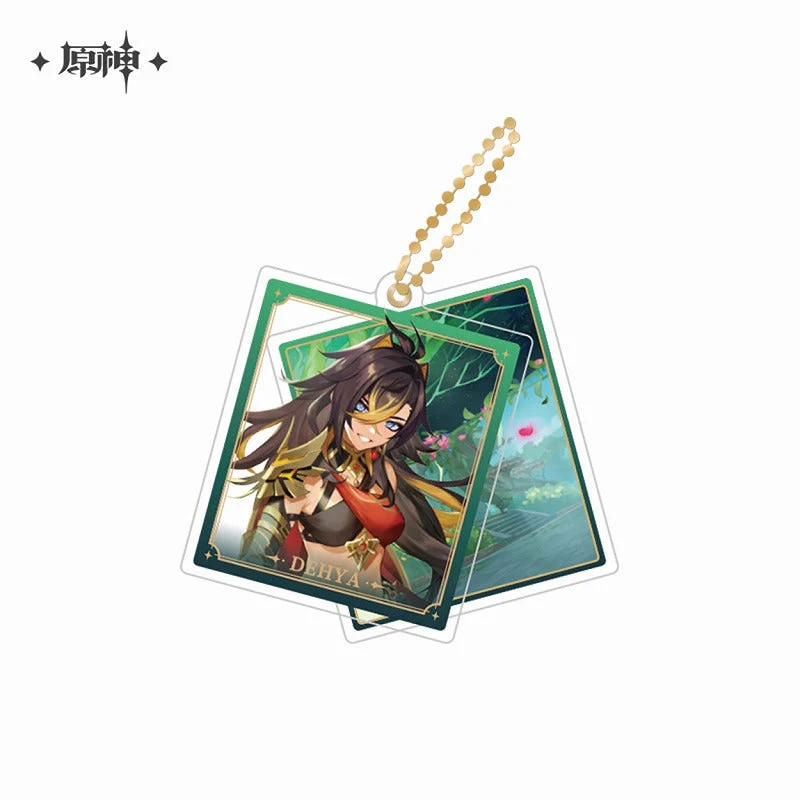 miHoYo Genshin Impact Slide Acrylic Keychain Series - Image 36