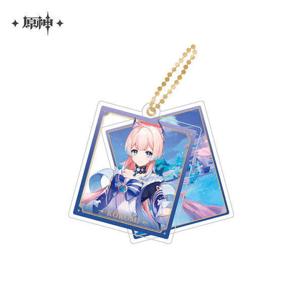 miHoYo Genshin Impact Slide Acrylic Keychain Series - Image 39