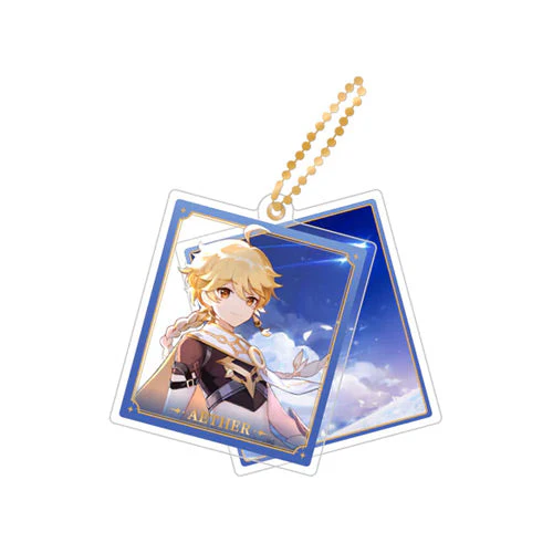 miHoYo Genshin Impact Slide Acrylic Keychain Series - Image 4
