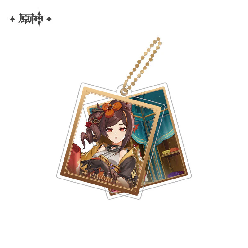 miHoYo Genshin Impact Slide Acrylic Keychain Series - Image 49