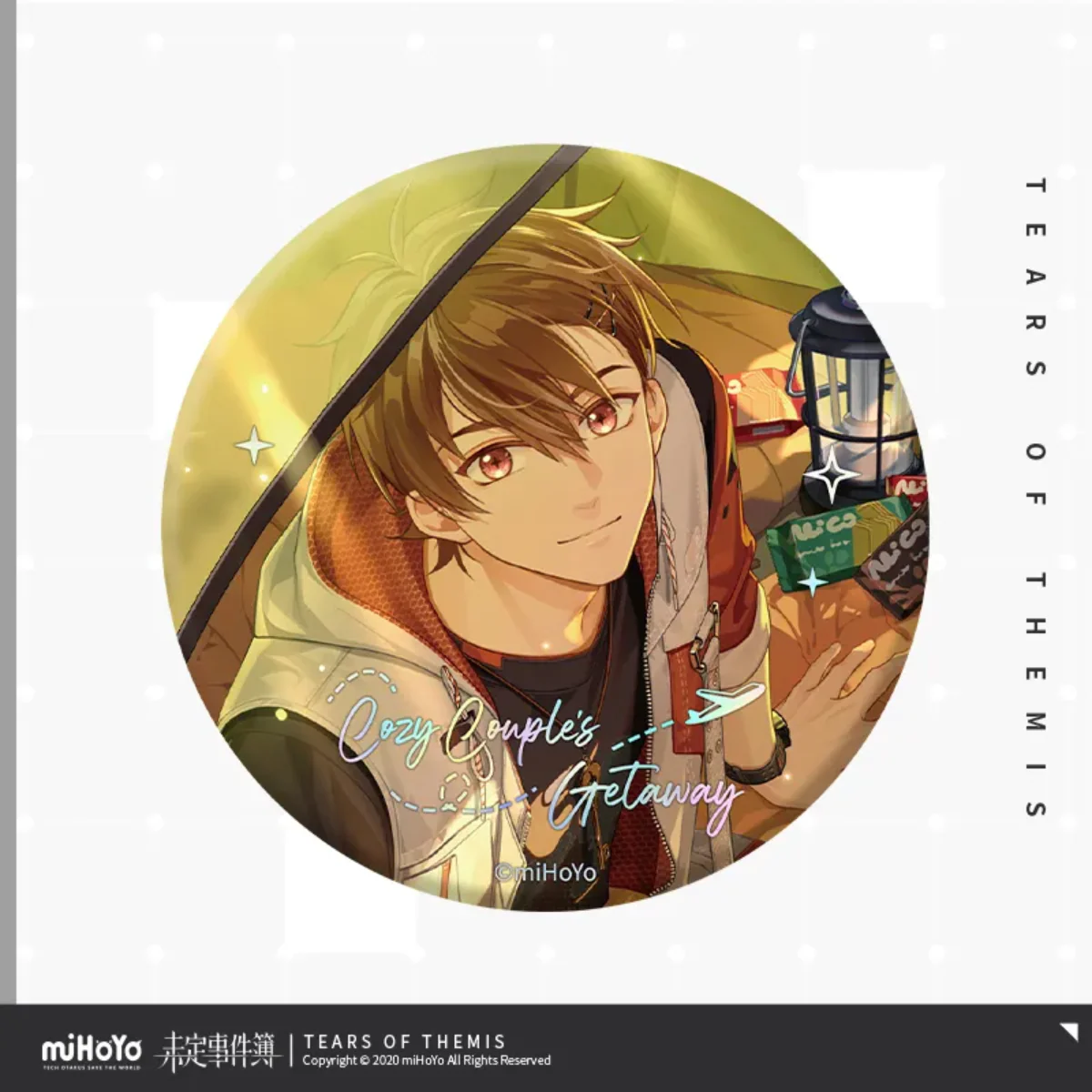 miHoYo Tears of Themis Warm Wind Love Travel Laser Badge Series - Image 2