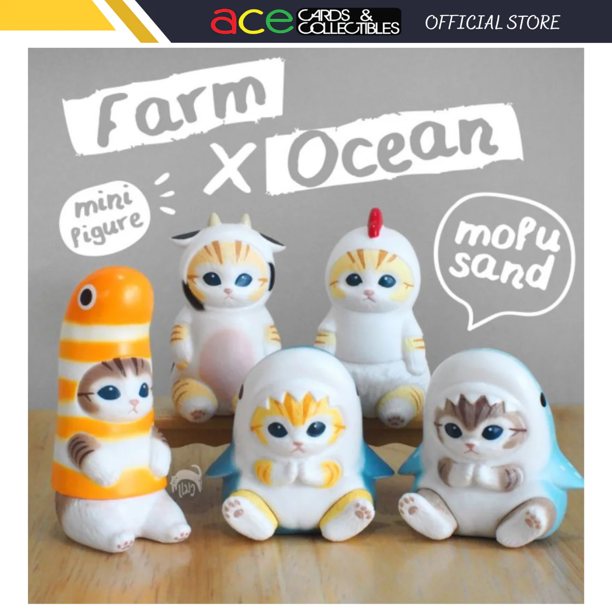 Mofusand Interior Mini Figures Set
