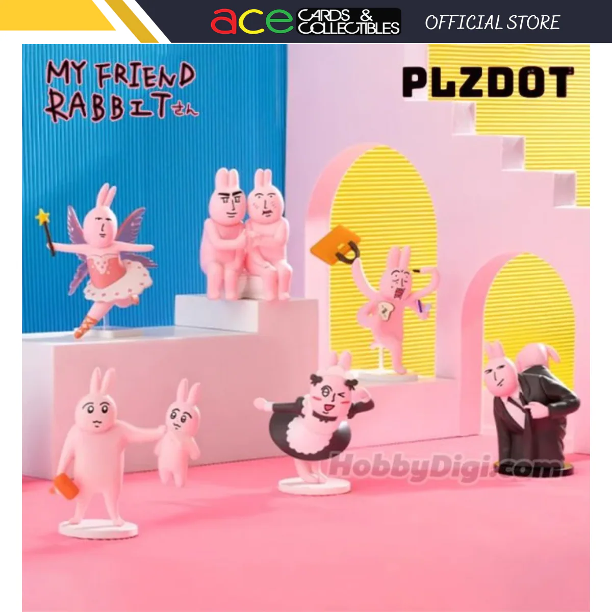 PLZDOT My friend Rabbit Series