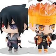 Naruto Shippuden -Chimi Mega Buddy Series- "Naruto Uzumaki & Sasuke Uchiha Ninja Taisen" Set - Image 2