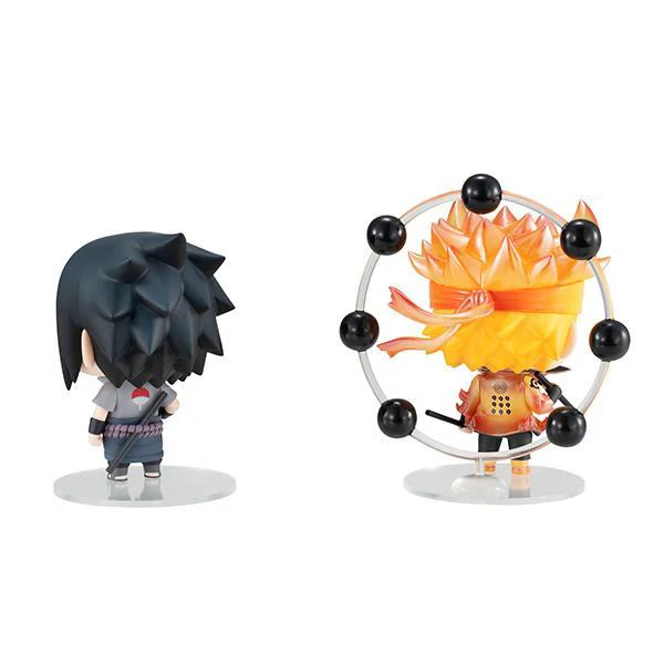 Naruto Shippuden -Chimi Mega Buddy Series- "Naruto Uzumaki & Sasuke Uchiha Ninja Taisen" Set - Image 4