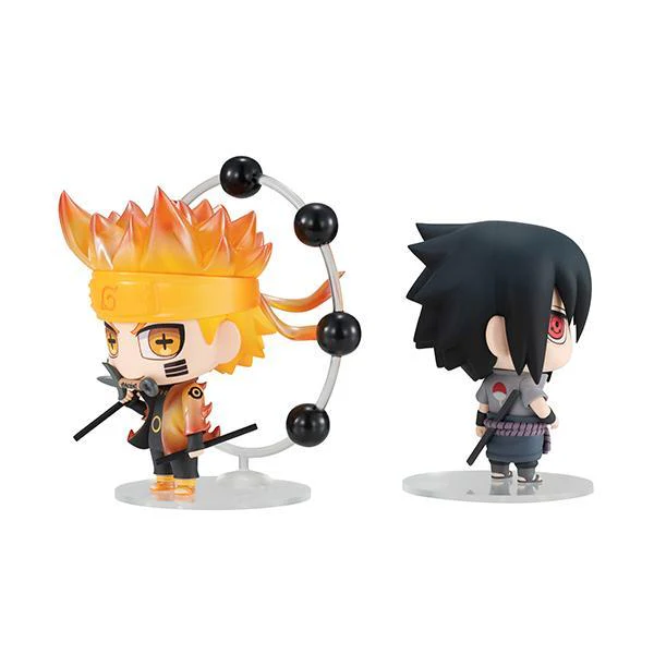 Naruto Shippuden -Chimi Mega Buddy Series- "Naruto Uzumaki & Sasuke Uchiha Ninja Taisen" Set - Image 5