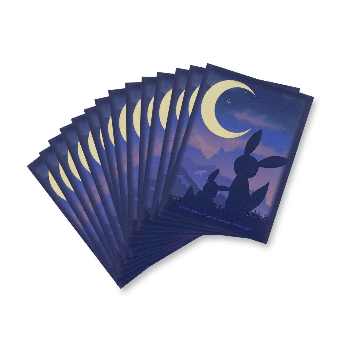New! Pokémon TCG: Eevee & Umbreon Twilight Card Sleeves (65 Sleeves) - Image 2