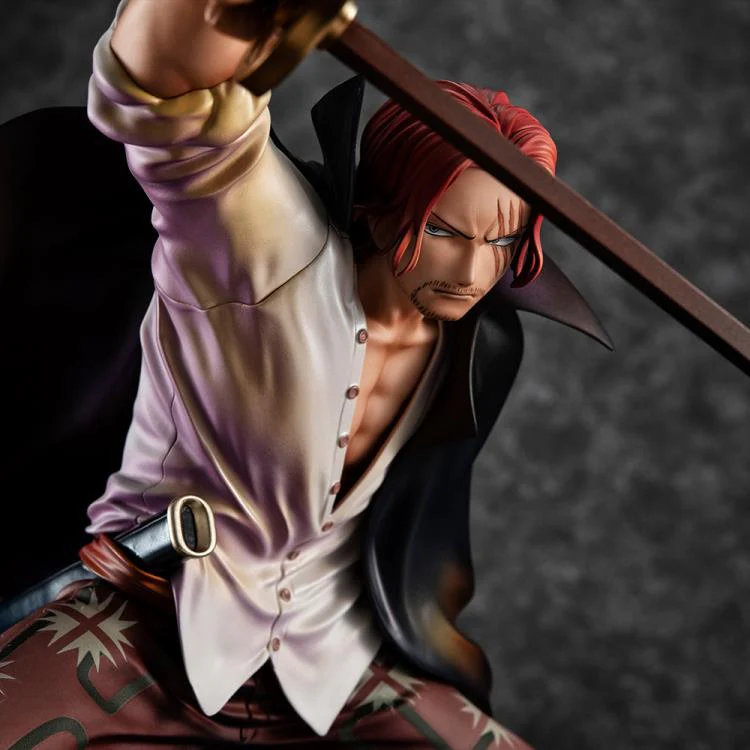 One Piece Portrait.Of.Pirates Figurine Red Hair "Shanks" (Playback Memories) - Image 10