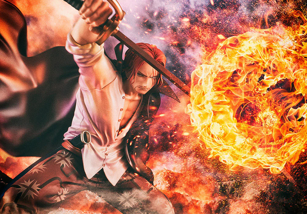 One Piece Portrait.Of.Pirates Figurine Red Hair "Shanks" (Playback Memories) - Image 11