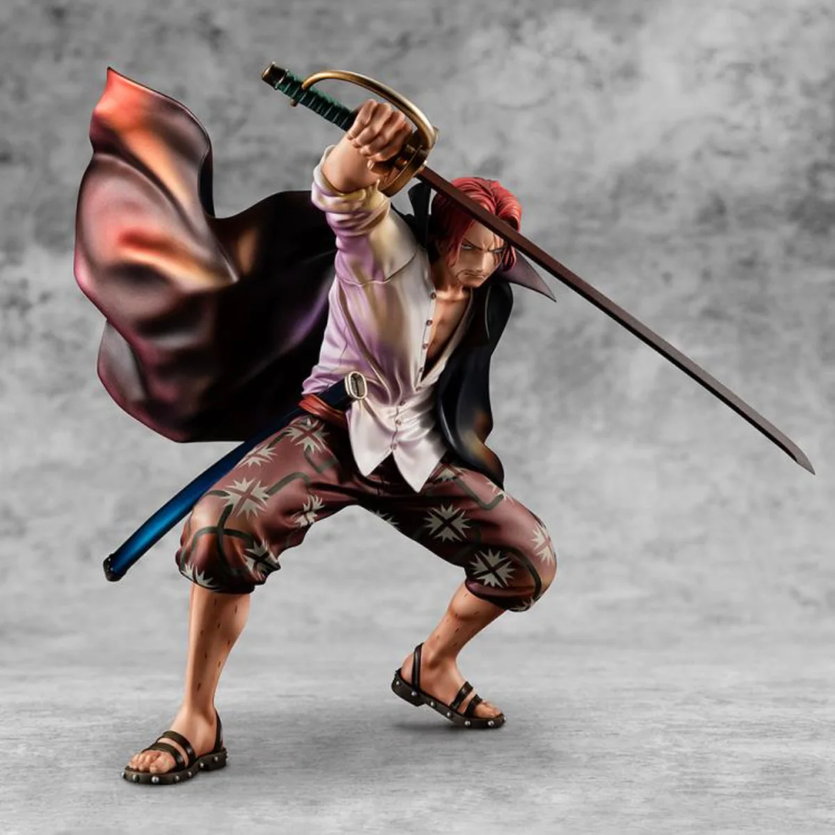 One Piece Portrait.Of.Pirates Figurine Red Hair "Shanks" (Playback Memories) - Image 2