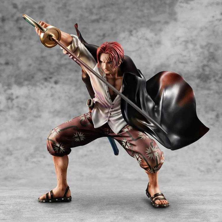 One Piece Portrait.Of.Pirates Figurine Red Hair "Shanks" (Playback Memories) - Image 3