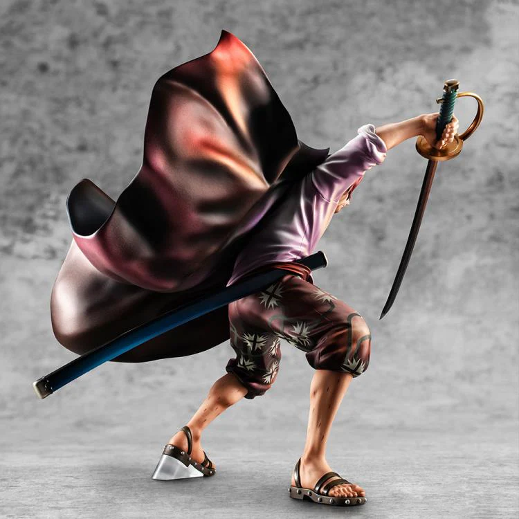 One Piece Portrait.Of.Pirates Figurine Red Hair "Shanks" (Playback Memories) - Image 4