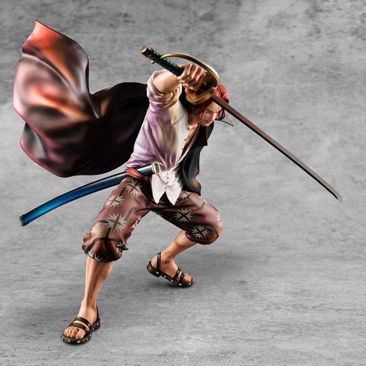 One Piece Portrait.Of.Pirates Figurine Red Hair "Shanks" (Playback Memories) - Image 5