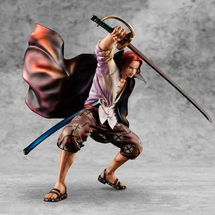 One Piece Portrait.Of.Pirates Figurine Red Hair "Shanks" (Playback Memories) - Image 6