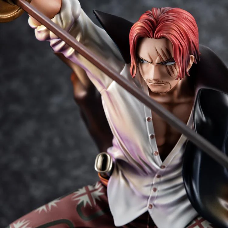 One Piece Portrait.Of.Pirates Figurine Red Hair "Shanks" (Playback Memories) - Image 7