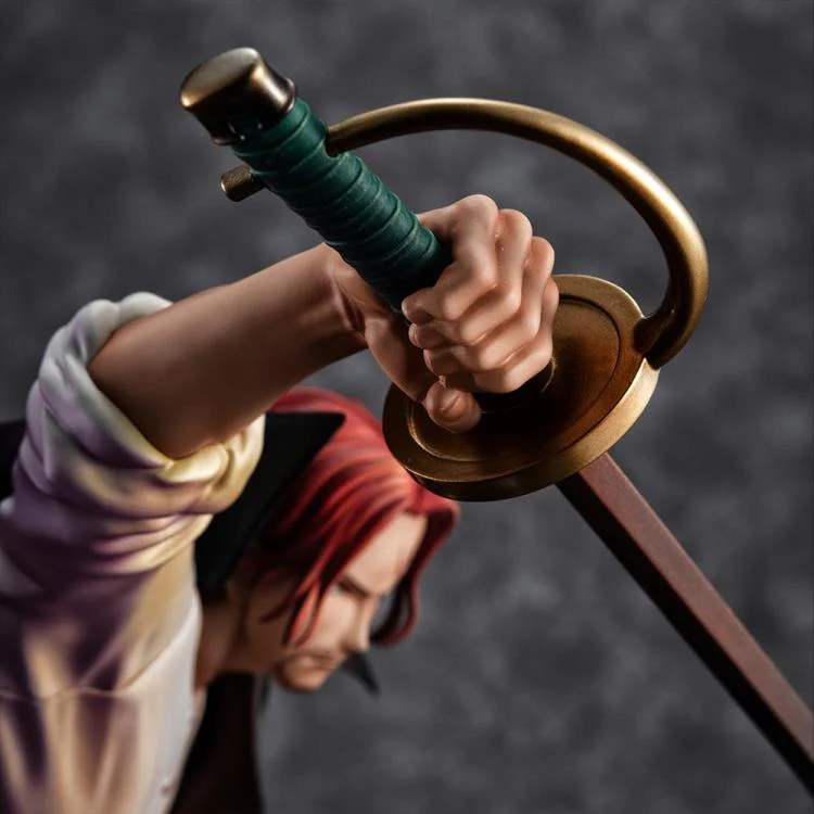 One Piece Portrait.Of.Pirates Figurine Red Hair "Shanks" (Playback Memories) - Image 9