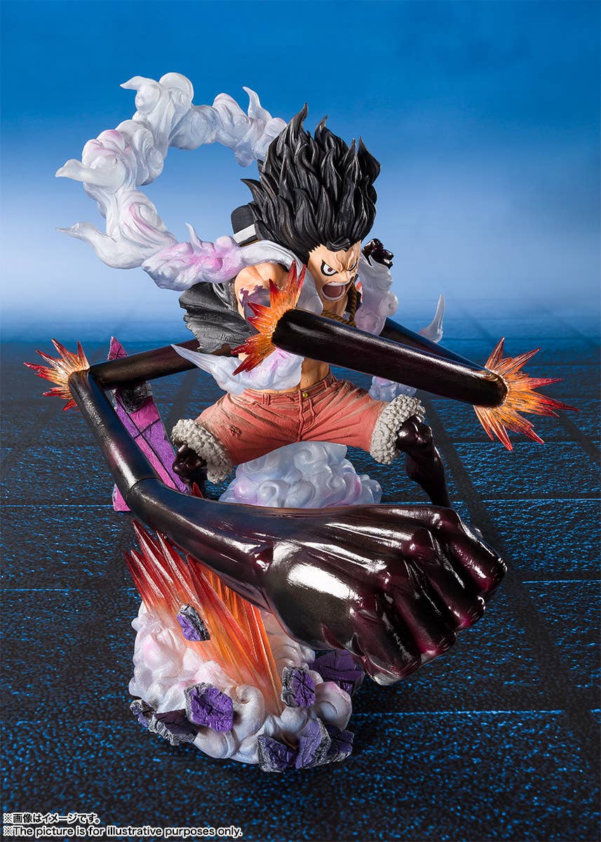 One Piece S.H.Figuarts ZERO "Monkey D. Luffy Gear 4" (Snake Man Ohja) - Image 3