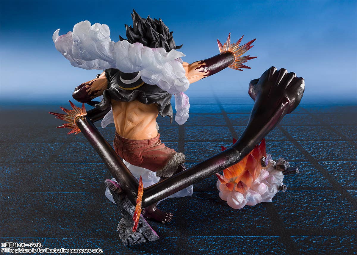 One Piece S.H.Figuarts ZERO "Monkey D. Luffy Gear 4" (Snake Man Ohja) - Image 4