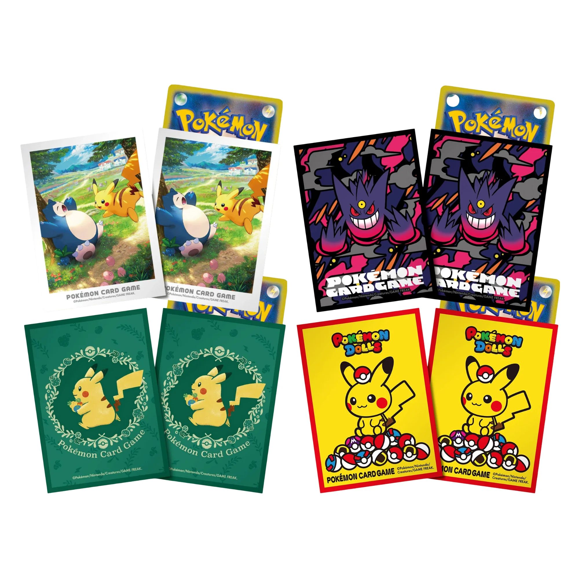 Pokemon Center Official Card Sleeves Series - Multiple Designs