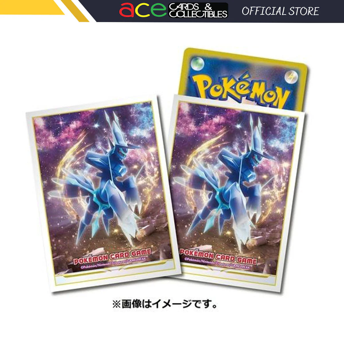 Pokemon Center Original TCG Card Sleeve "Dialga" (Origin Form)