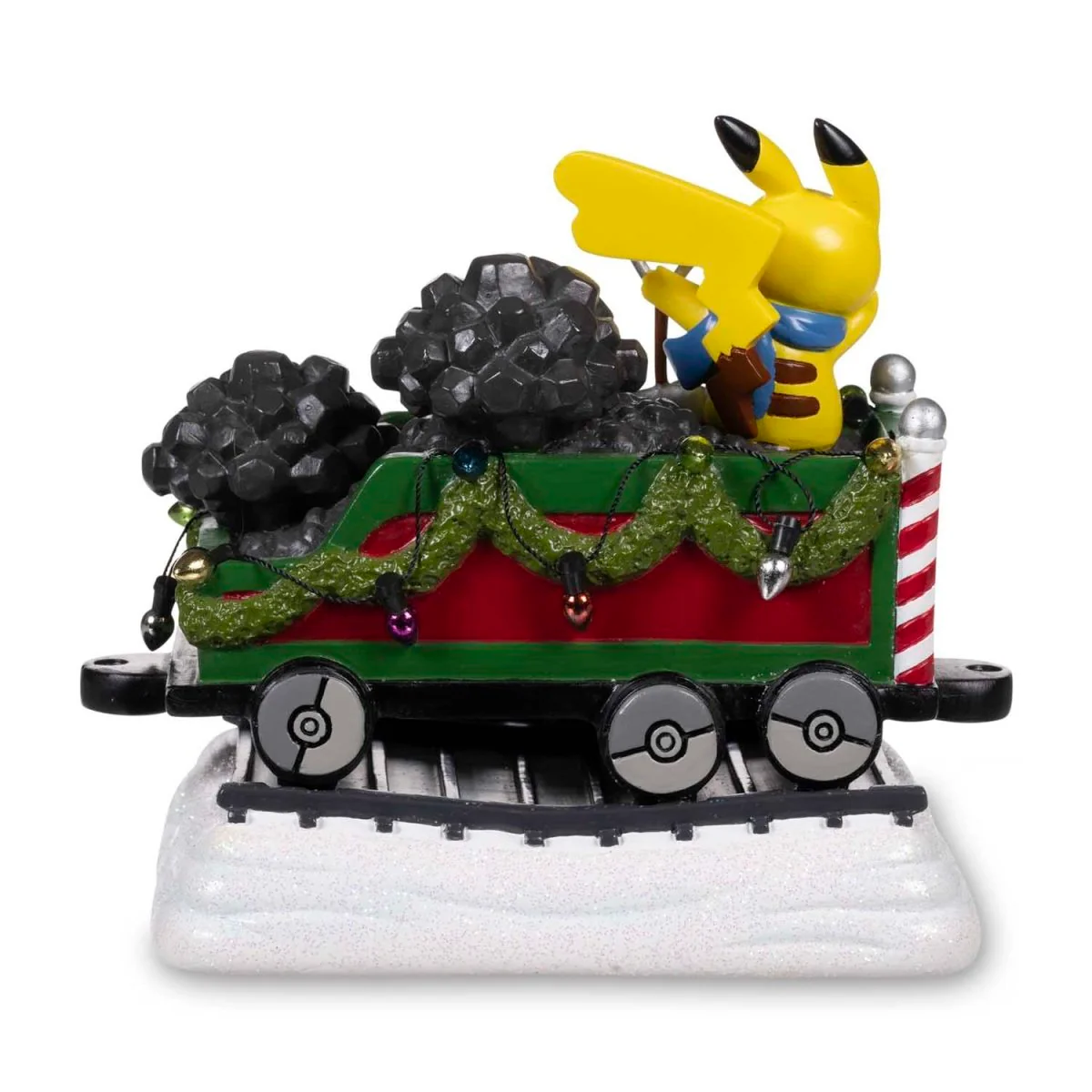 Pokémon Delibird Holiday Express: Rolycoly Coal Car Figure - Image 3