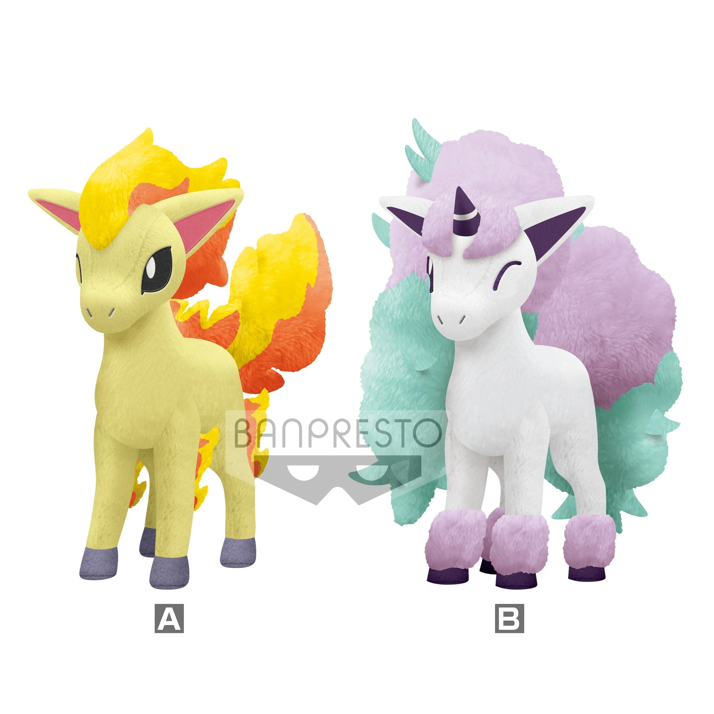 Pokémon Focus Big Plush "Ponyta" (Galarian Form) - Image 2