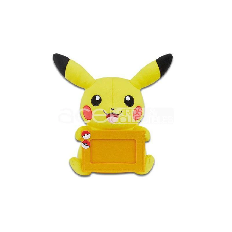 Pokémon "Pikachu" -Orange Photo Frame- Big Plush