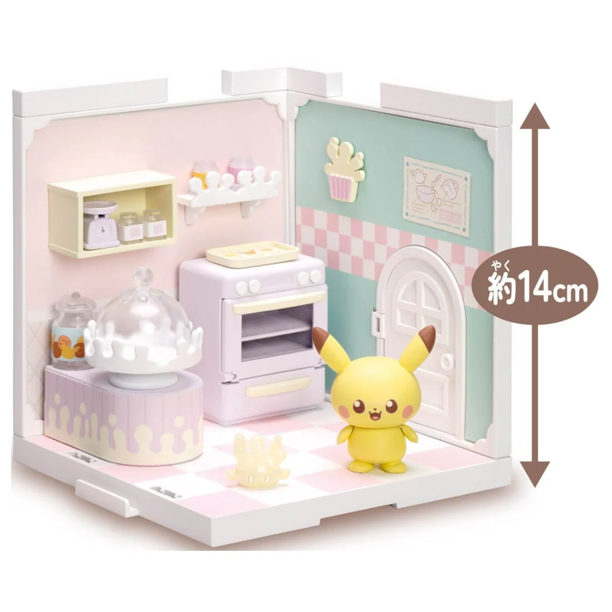 Pokemon Pokepeace House Kitchen "Milcery & Pikachu" - Image 2