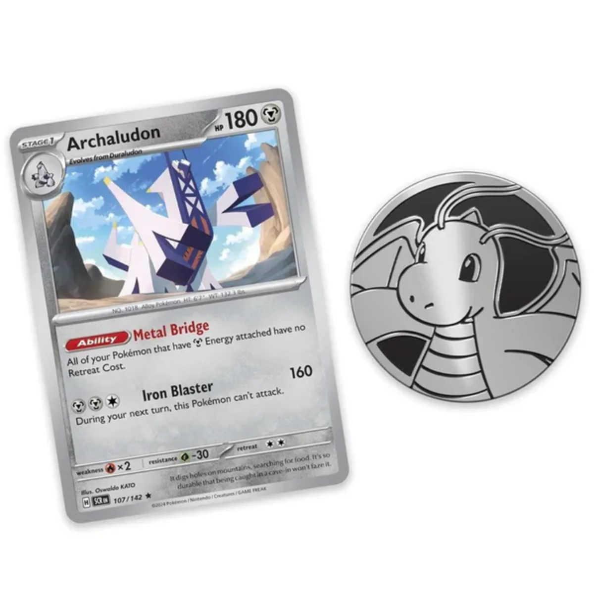 Pokemon TCG: 2 Pack Blister Single Wide (Archaludon) - Image 2