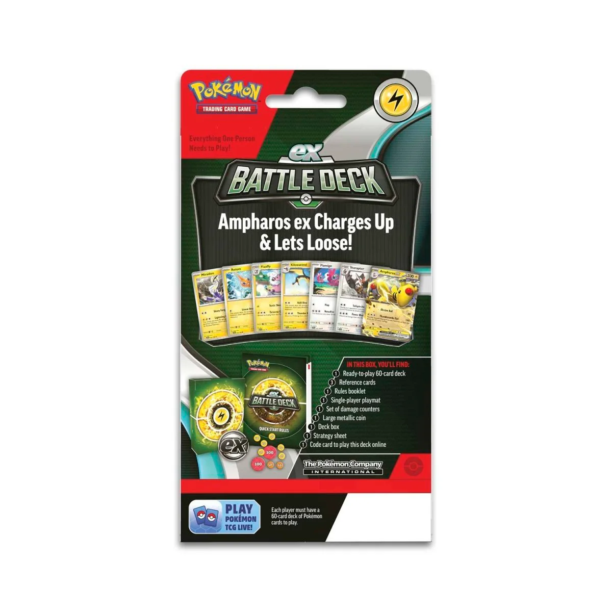 Pokemon TCG: Ampharos & Lucario ex Battle Deck - Image 8