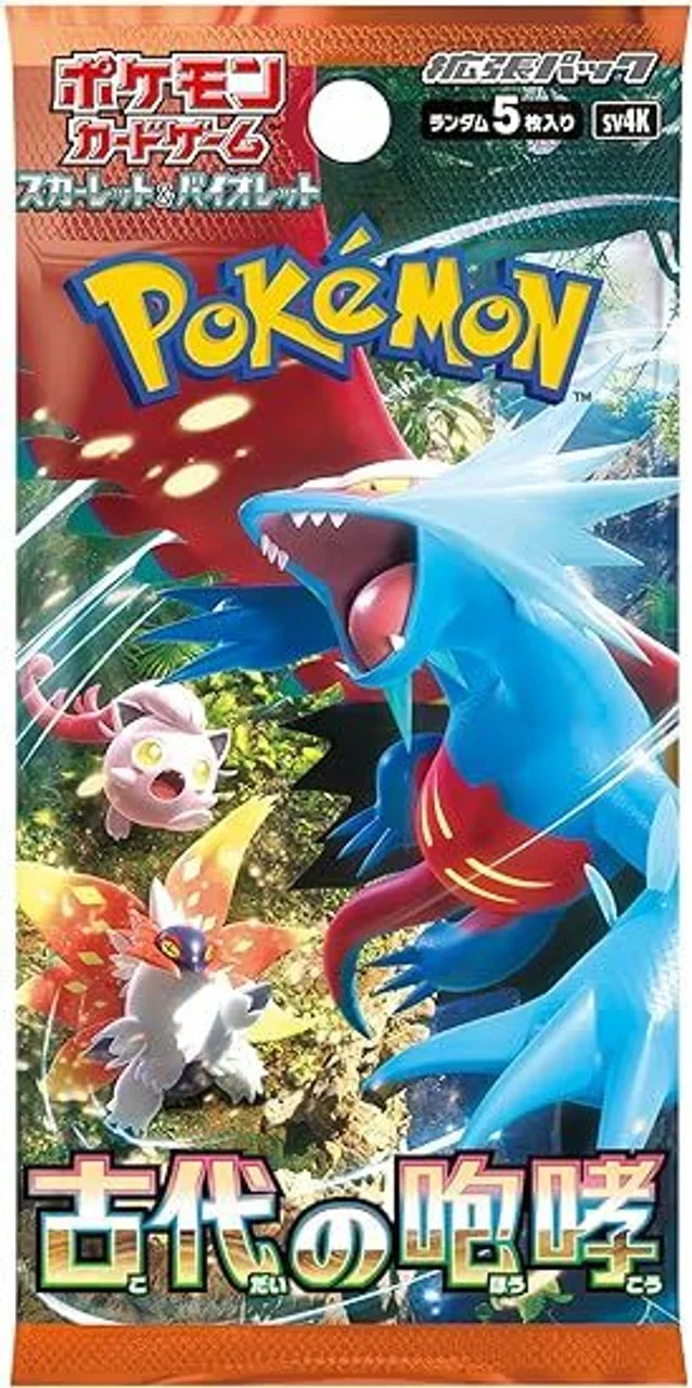 Pokemon TCG: Ancient Roar Booster SV4K (Japanese) - Image 3