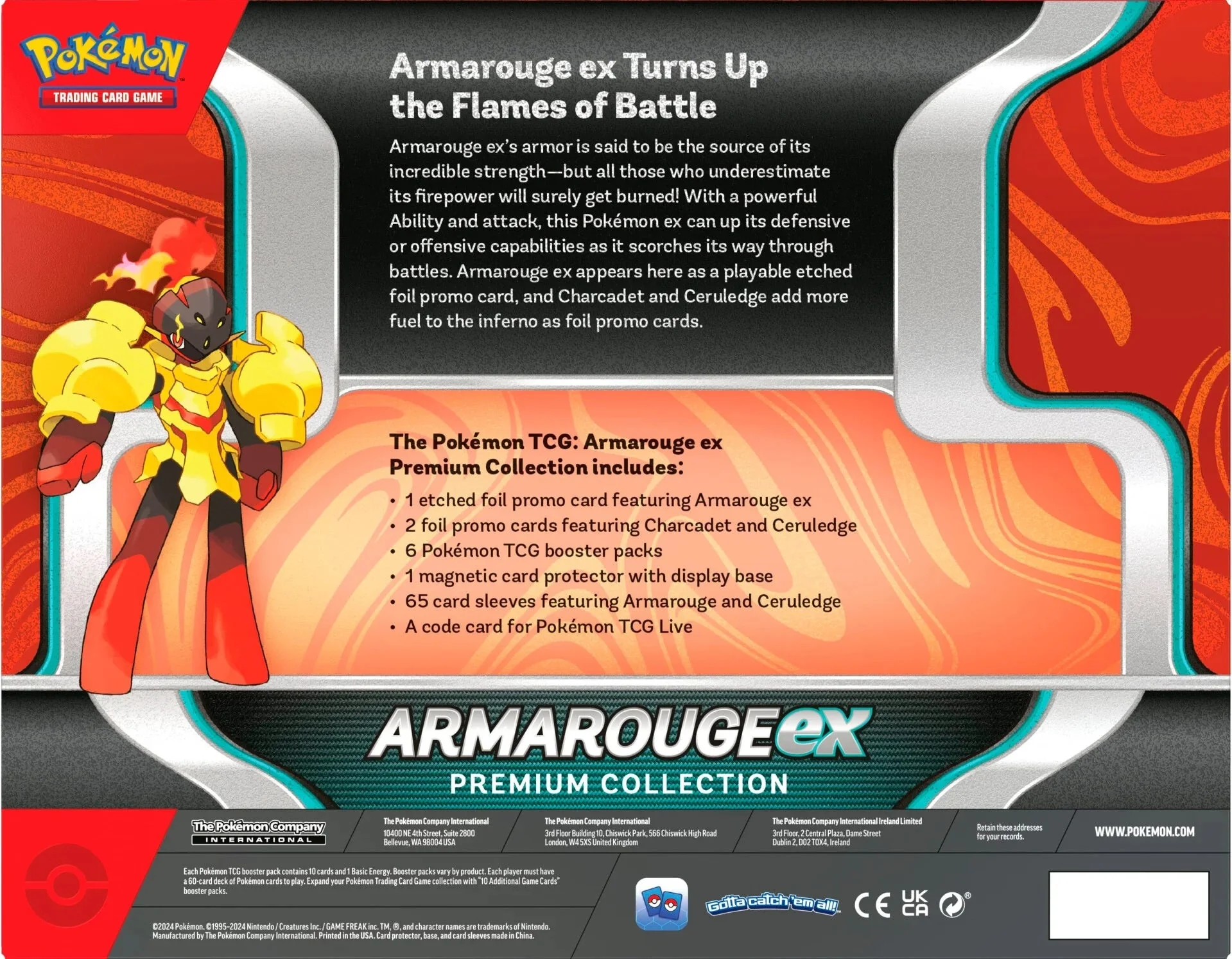 Pokemon TCG: Armarouge EX Premium Collection Box - Image 7