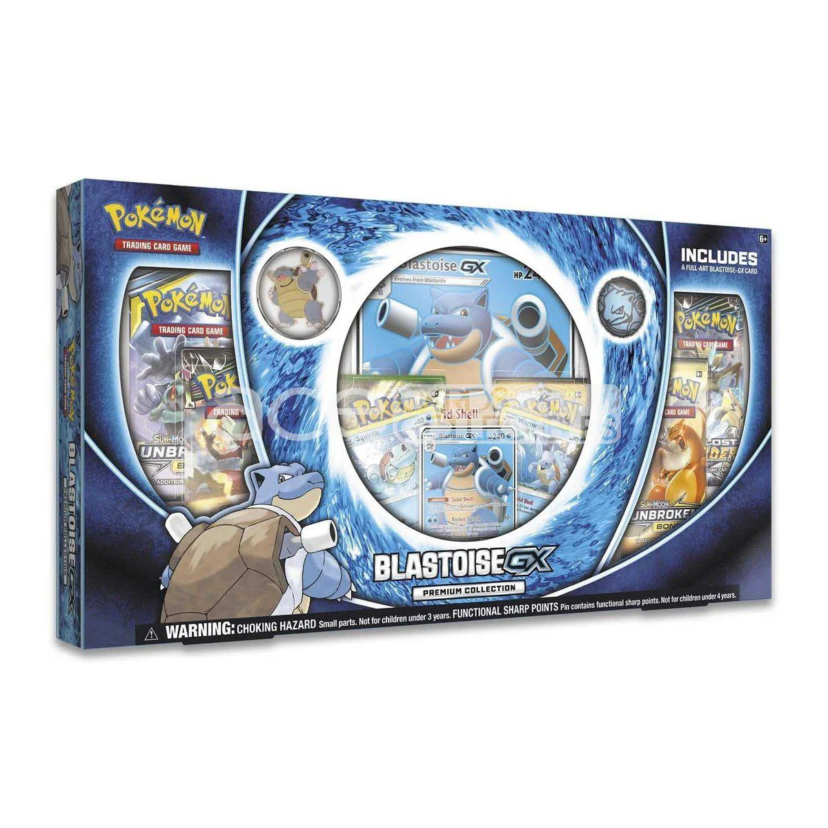 Pokemon TCG: Blastoise GX Premium Collection