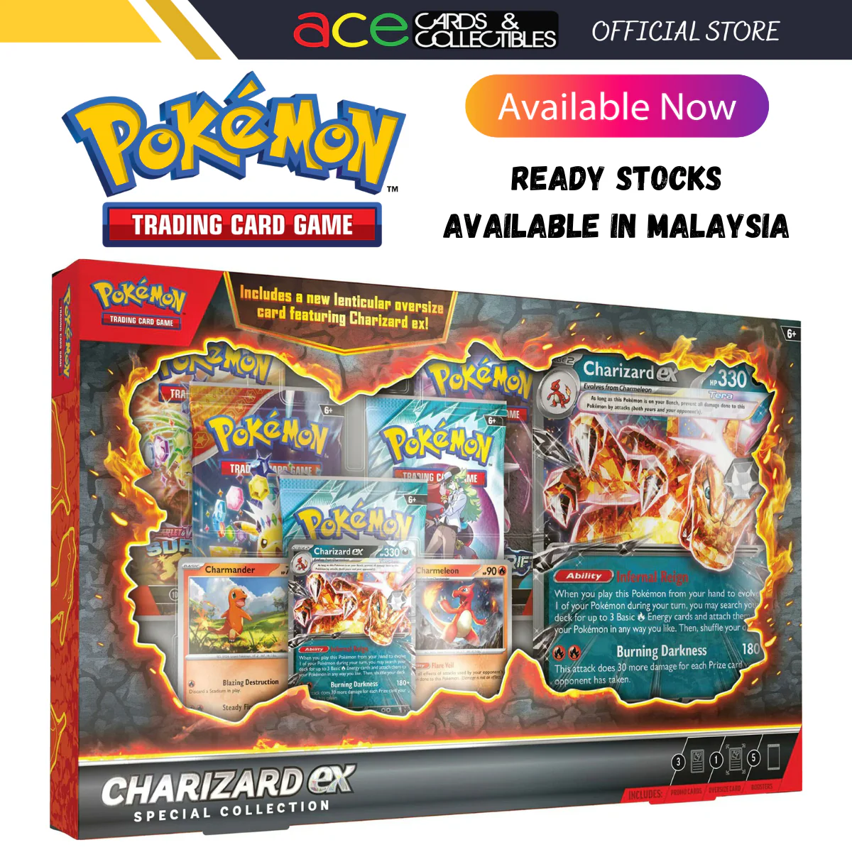 Pokemon TCG: Charizard June Ex Special Collection