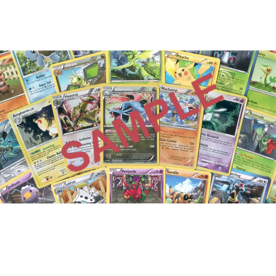 Pokemon TCG: Common Cards 50 pcs (Random) (English Version) - Image 2