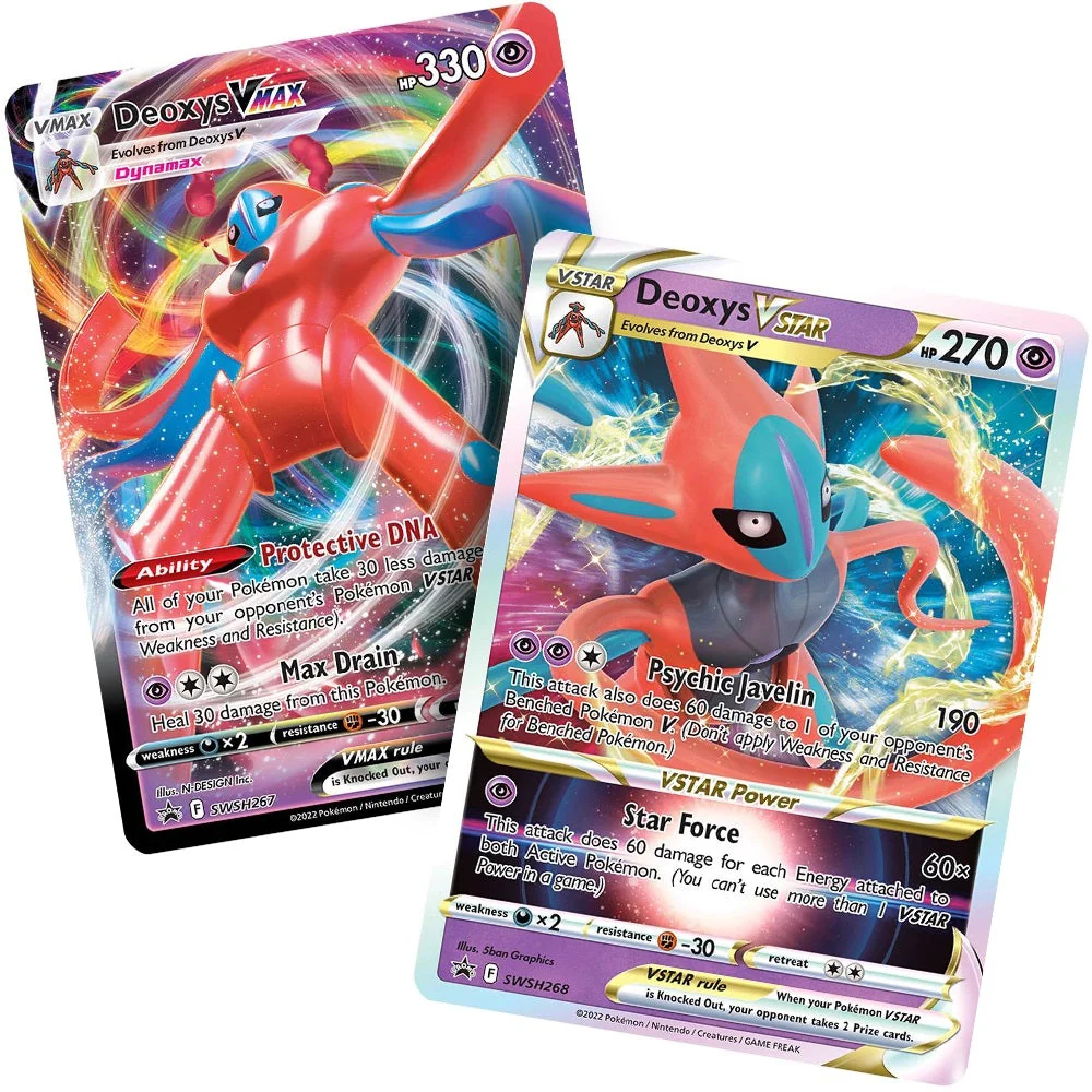 Pokemon TCG: Deoyxs & Zeraora VMAX & VSTAR Battle Box - Image 3