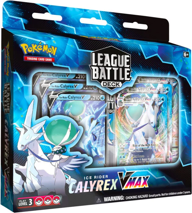 Pokemon TCG: (Ice Rider Calyrex / Shadow Rider Calyrex ) VMAX Battle Deck - Image 6