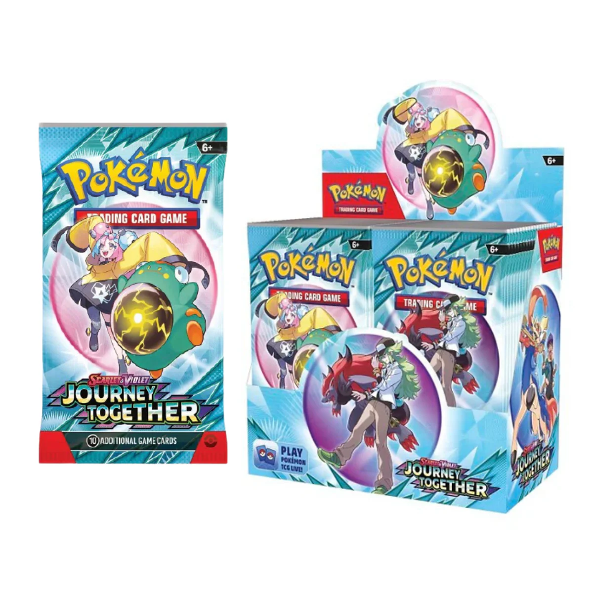 Pokemon TCG: Journey Together SV9 Booster