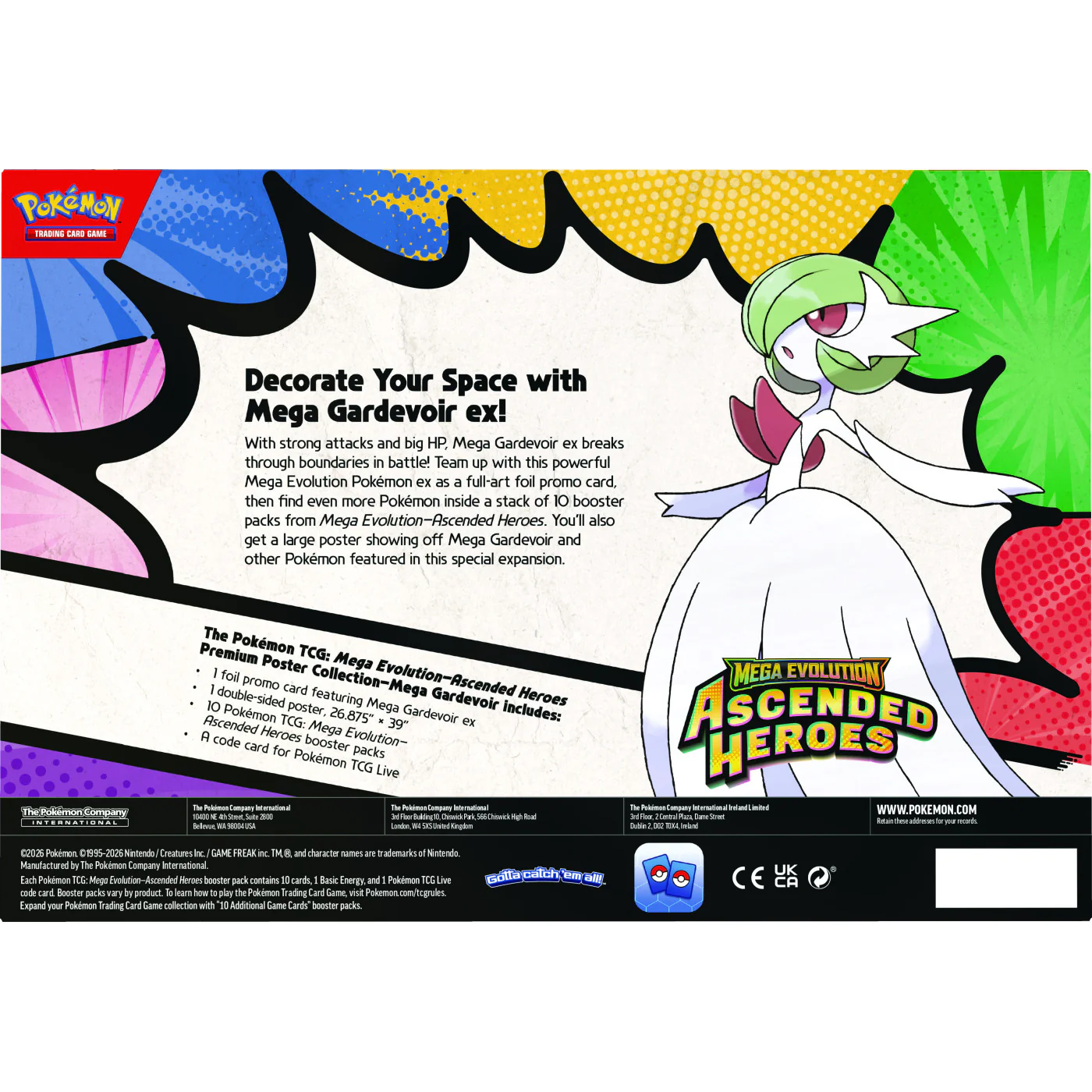 Pokemon TCG: Mega Evolution "Ascended Heroes Premium Poster Collection" - Image 8